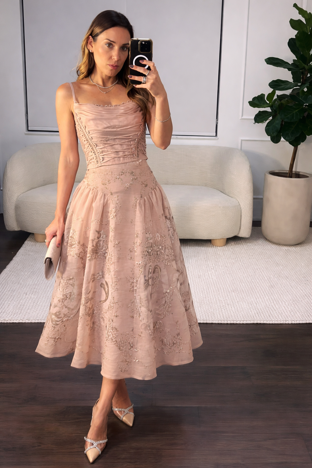 Bold Romantic Mermaid skirt set